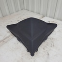 WINDSHIELD, MATTE BLACK, RMK