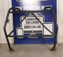 CAB FRAME WELD, REAR, MATTE BLA
