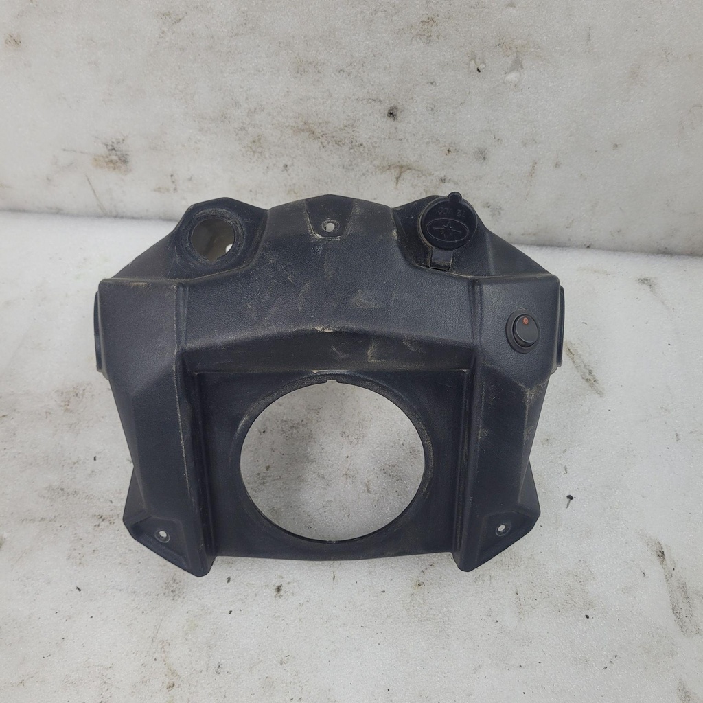 headlight pod w/ round cutout r