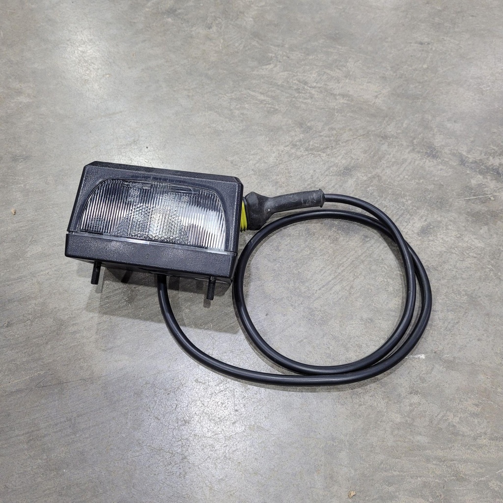 license plate light