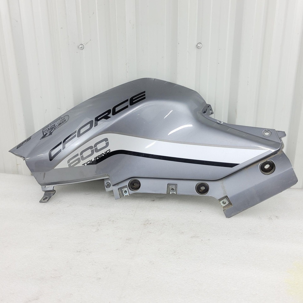 lh side cover, titanium grey titanium gray