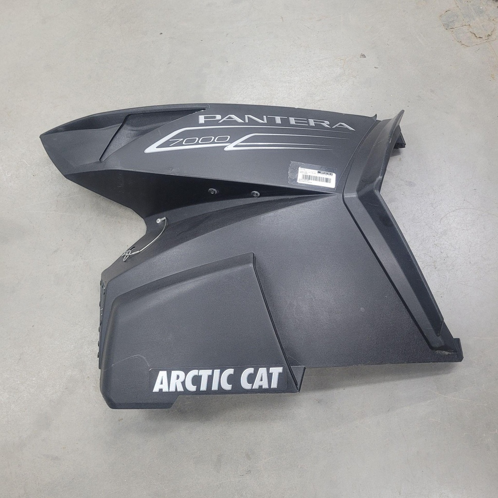 panel, side - w/o decals - left - black (inc. 12-17)
