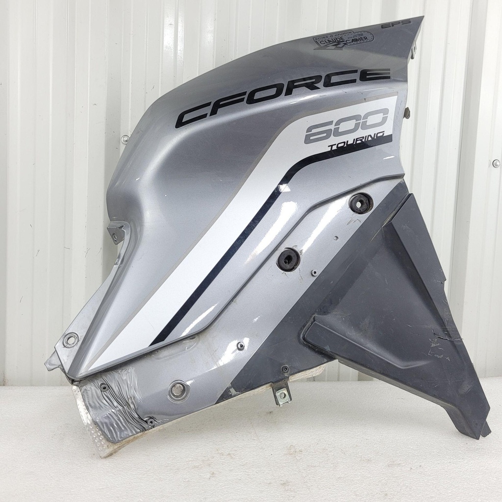 rh side cover titanium gray