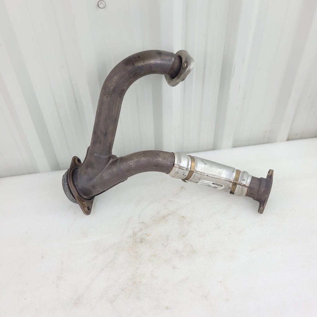 rear exhaust pipe assy