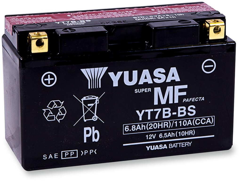 YT7B-BS MAINTENANCE FREE BATTERY