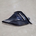 Black - RH Side Bottom Pan Panel Deep Black Foot Panel Closed With Large Hole Models