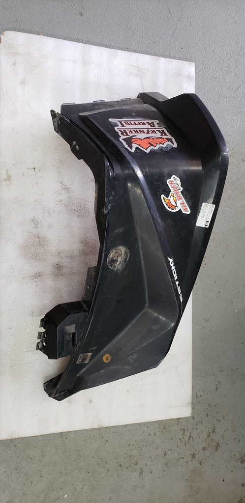 Black LH Front Fender Kit - 715002302 can am