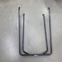 bumper, rear - black