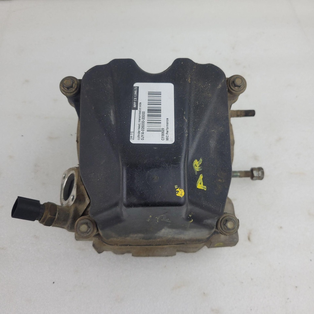 cylinder head, transmission side