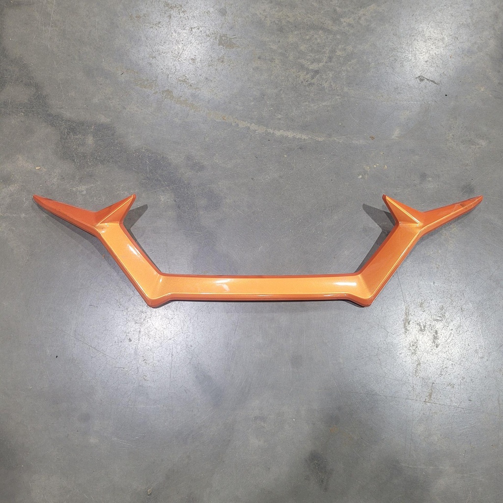 [CF00962] front deco plate (crystal orange)
