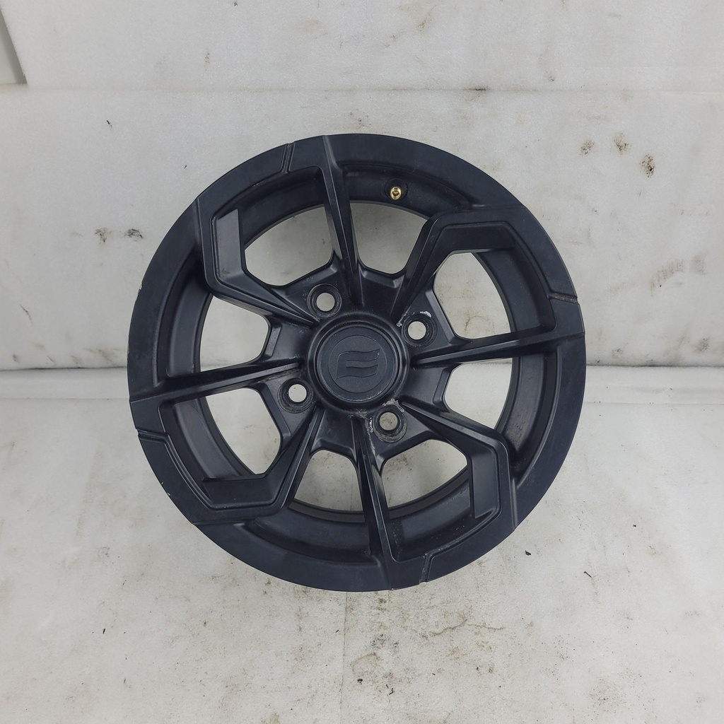 [CF02456] front rim, matte black full matte black aluminum rim 12'' (CF02456)
