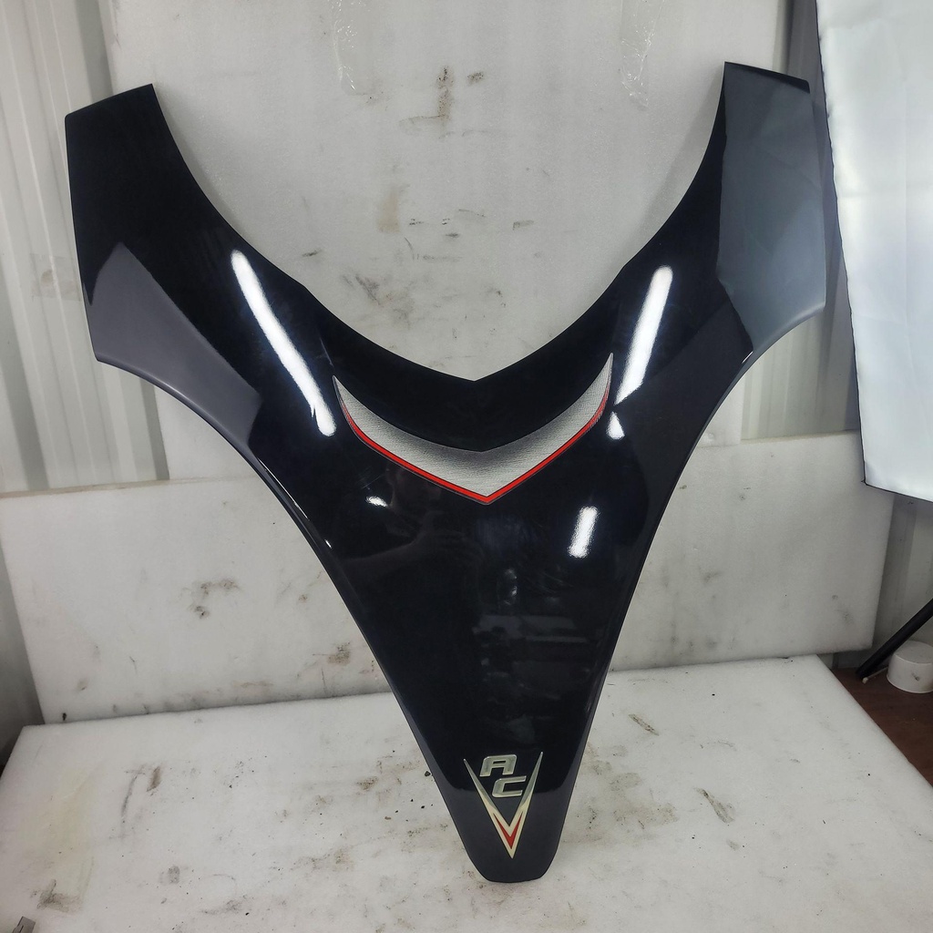 [1718-521-001] Cover, Hood w/Decals, Black