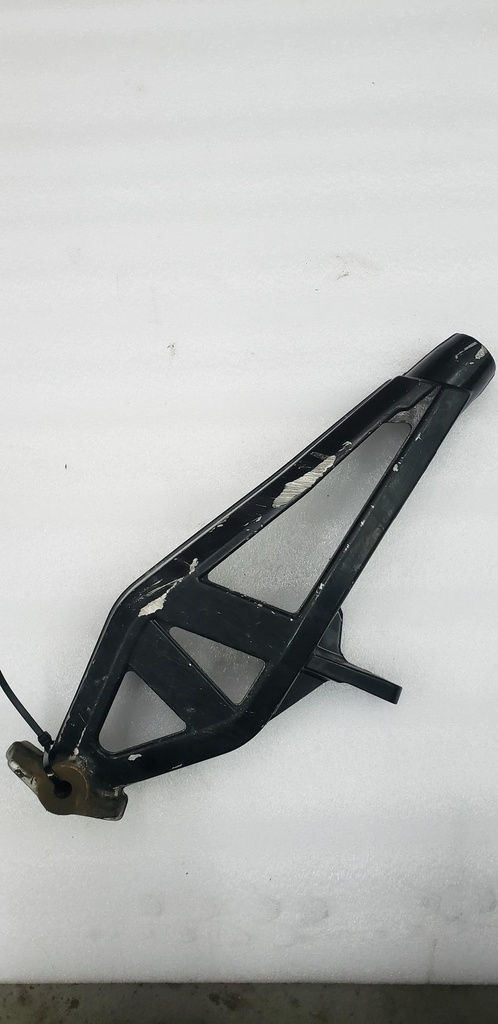 spindle, steering - left black (inc. 2)