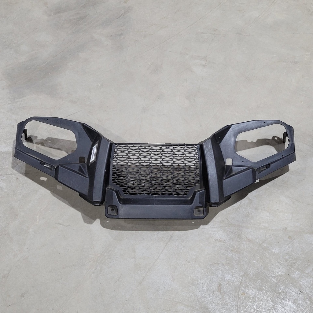 [5438559-004] front bumper, gloss black (5438559-004)