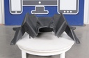 in-mold plenum, upper, gloss bl