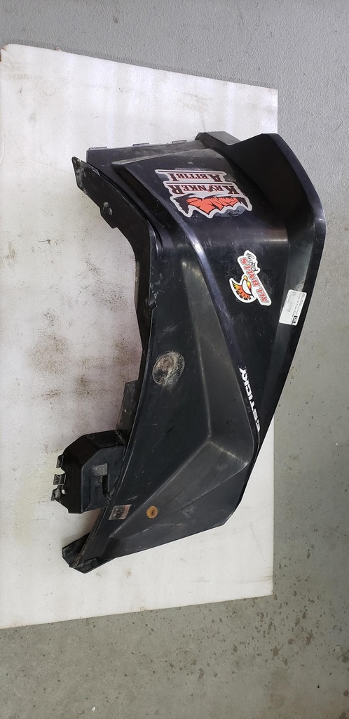 [715002302-001] black lh front fender kit package xmr, engine 850, north america