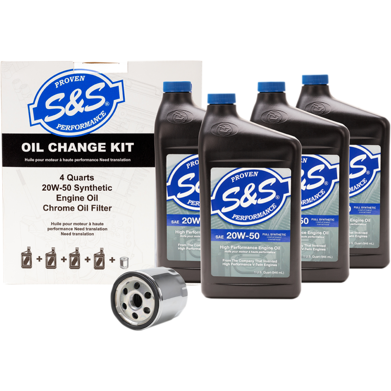 [10-3601-0413] S&S OIL CHANGE KIT TWIN CAM