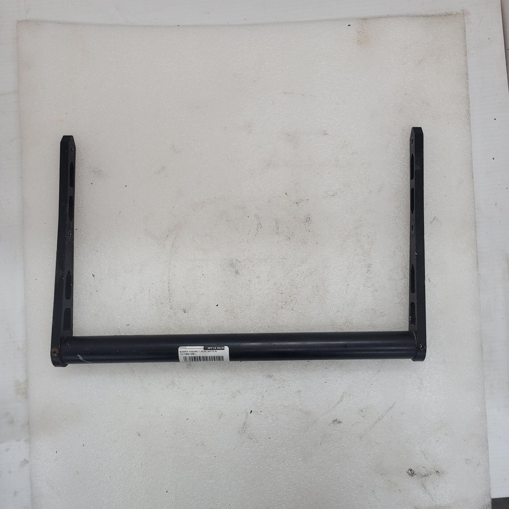 BUMPER ASSEMBLY, REAR, MATTE BL
