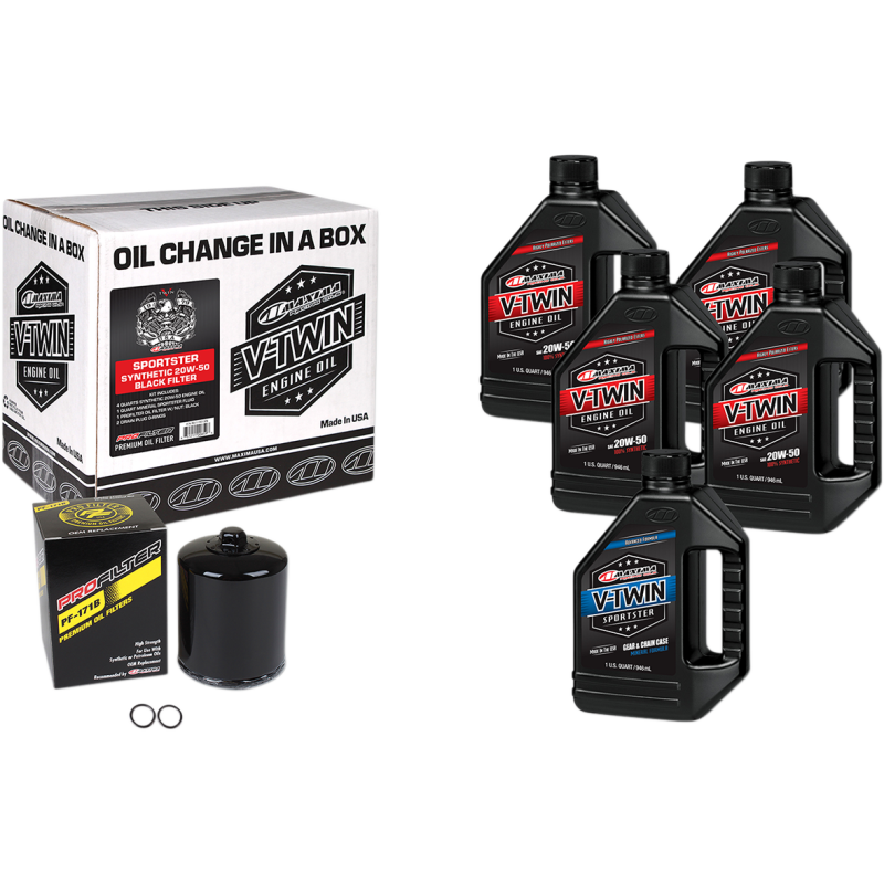 [10-3601-0718] KIT OIL CHANGE SYN XL BLK
