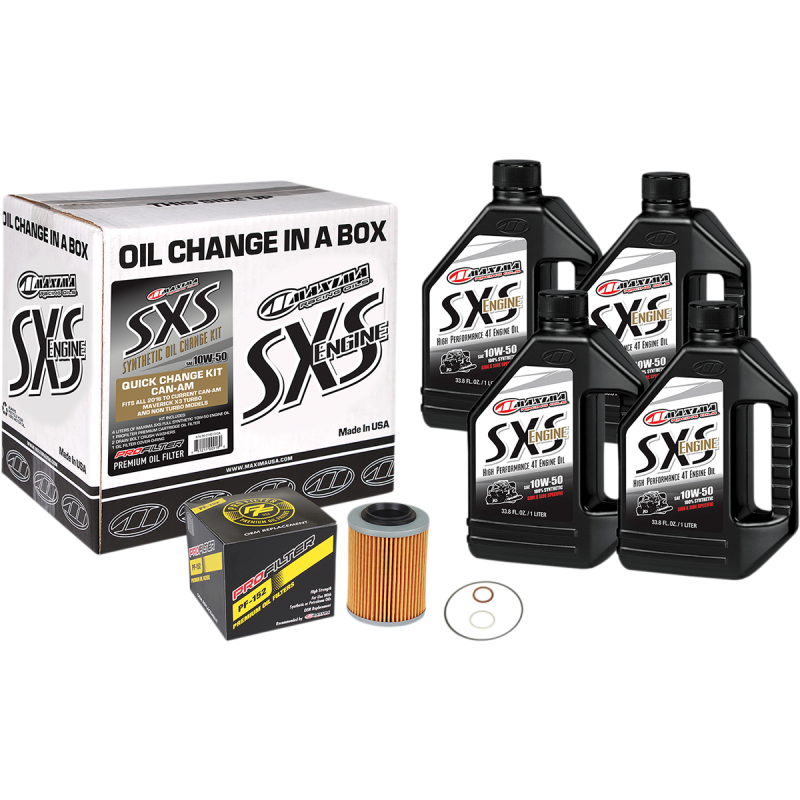 [10-3601-0783] MAXIMA SXS KIT FULL SYNTHETIC 10W50