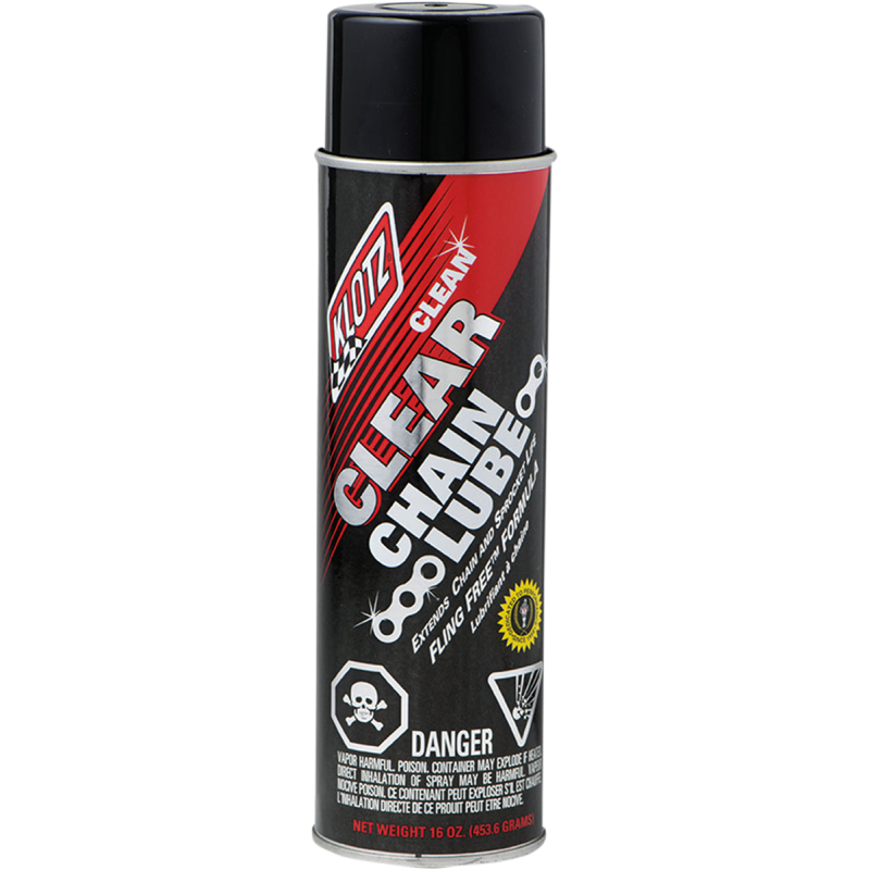 [10-3605-0010] (CS/10) CLEAR CHAIN LUBE 16oz