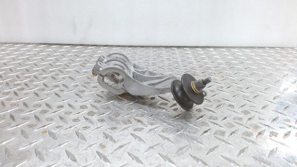pulley tube support, machined,
