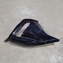 Deep Black, LH Side Bottom Pan Panel Deep Black Foot Panel Closed With Large Hole Models