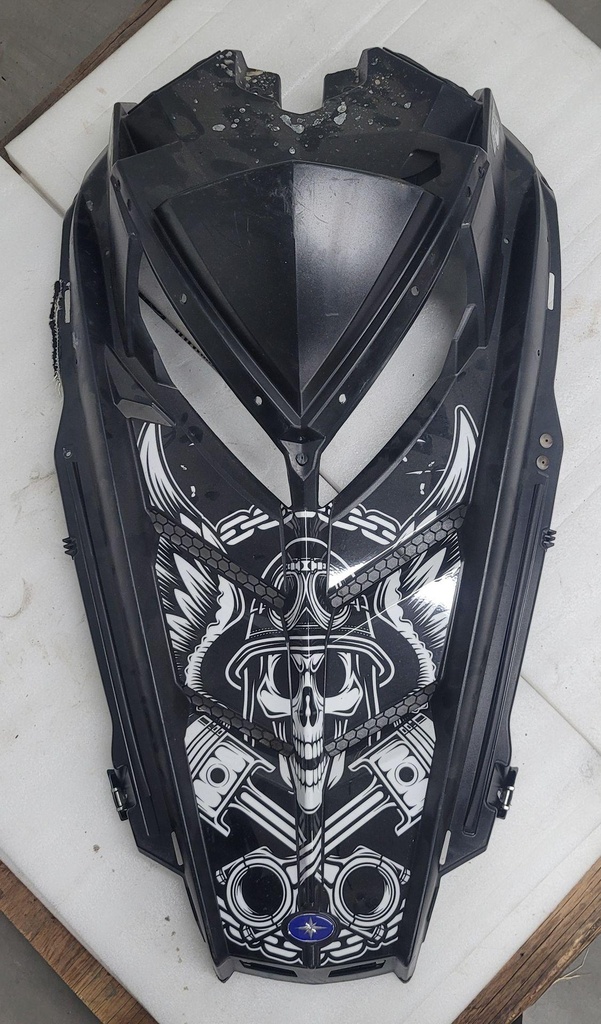 RUSH SHIFT HOOD, GLOSS BLACK