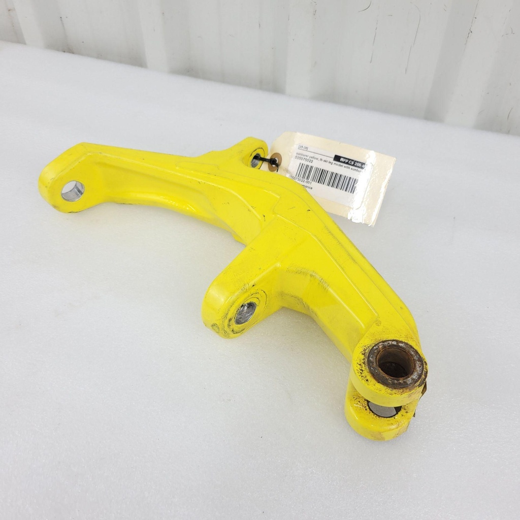 [505075022-001] sunburst yellow, lh ski leg model with sunburst yellow ski leg