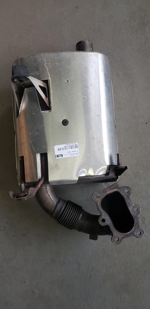 [8KCE47500100-001] silencer assy (8KCE47500100-001)
