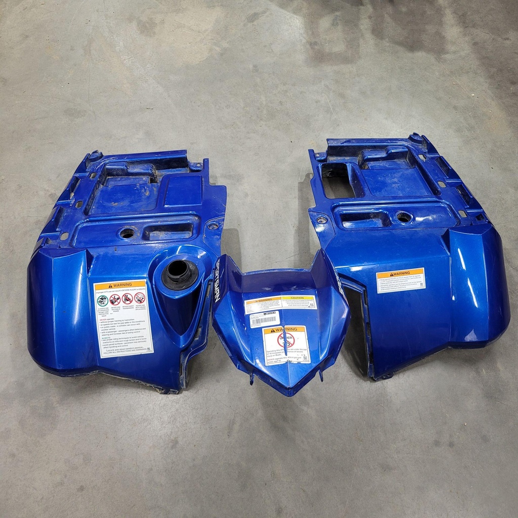 [2633779-620-001] cab assembyl, front, blue fire