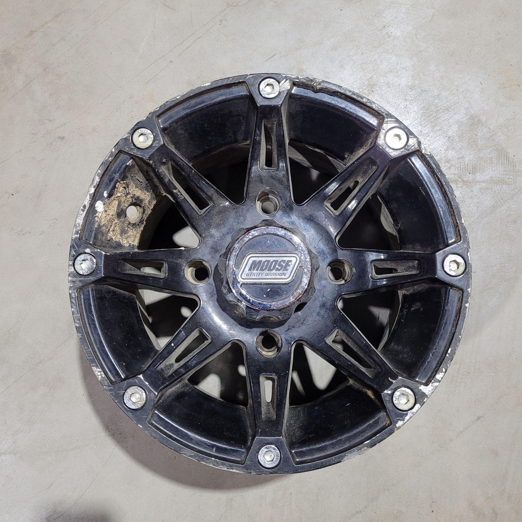 [0230-0448-U-001] Moose 387X Front wheel 12x7 4+3 4/136 (0230-0448-U-001)