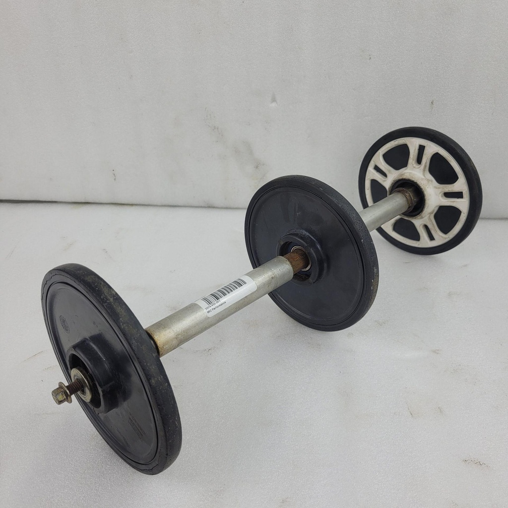 axle, rear wheel